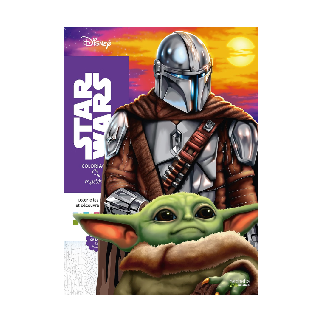 Coloriages Mystères - Star Wars: Colorie les chiffres et découvre l'image