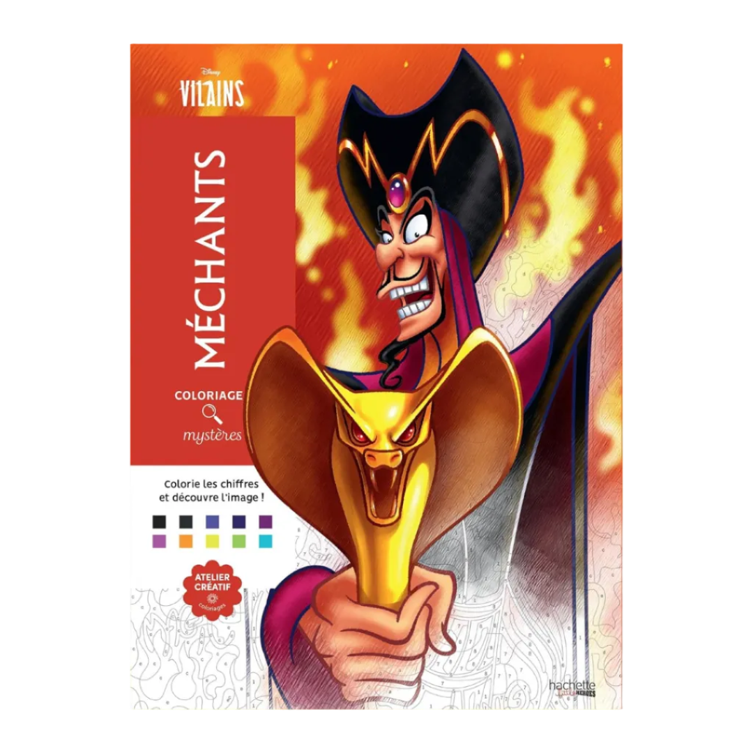 Coloriages mystères Disney Méchants