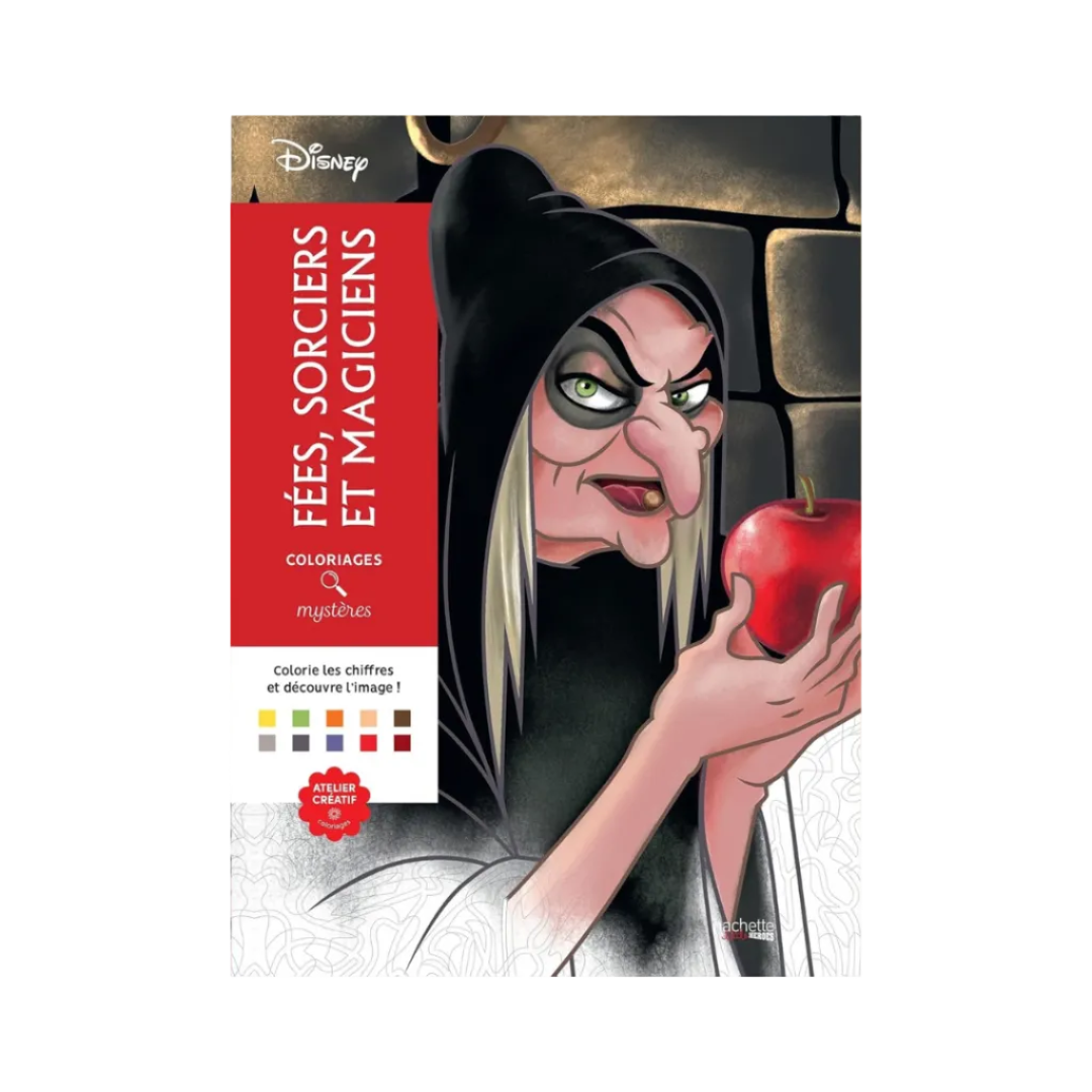 Coloriages Mystères Disney - Fées, sorciers et magiciens