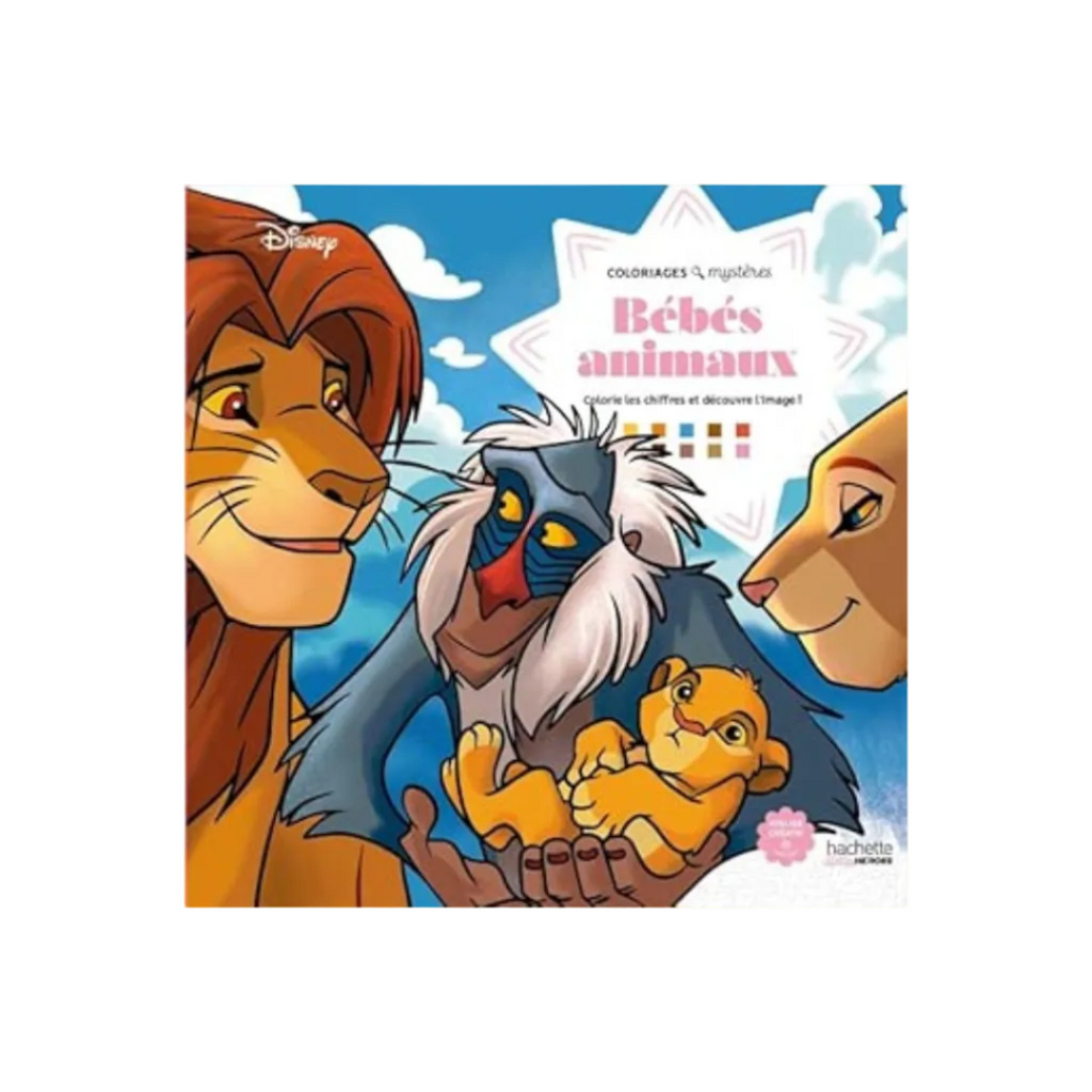 Grand carré mystères Disney - Bébés animaux